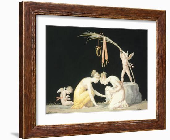 Astragals Players-Antonio Canova-Framed Giclee Print