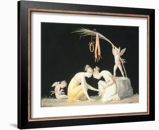 Astragals Players-Antonio Canova-Framed Giclee Print