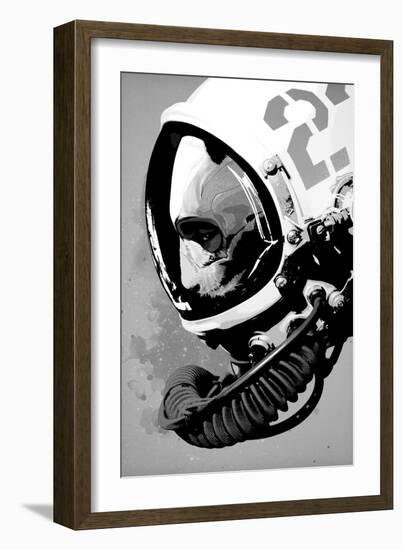 Astro Bear-Hidden Moves-Framed Premium Giclee Print