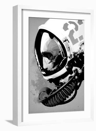 Astro Bear-Hidden Moves-Framed Premium Giclee Print