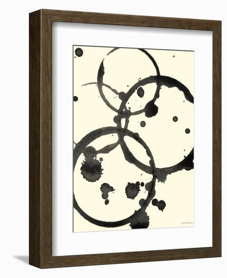 Astro Burst V-Vanna Lam-Framed Art Print