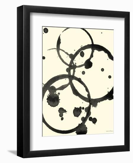 Astro Burst V-Vanna Lam-Framed Art Print