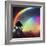 Astro Cruise 1 - Live in a Rainbow Galaxy-Ben Heine-Framed Giclee Print