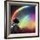 Astro Cruise 1 - Live in a Rainbow Galaxy-Ben Heine-Framed Giclee Print