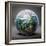Astro Cruise 15 - Earth Wrapped in a Plastic Bag-Ben Heine-Framed Giclee Print