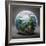 Astro Cruise 15 - Earth Wrapped in a Plastic Bag-Ben Heine-Framed Giclee Print