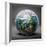 Astro Cruise 15 - Earth Wrapped in a Plastic Bag-Ben Heine-Framed Giclee Print