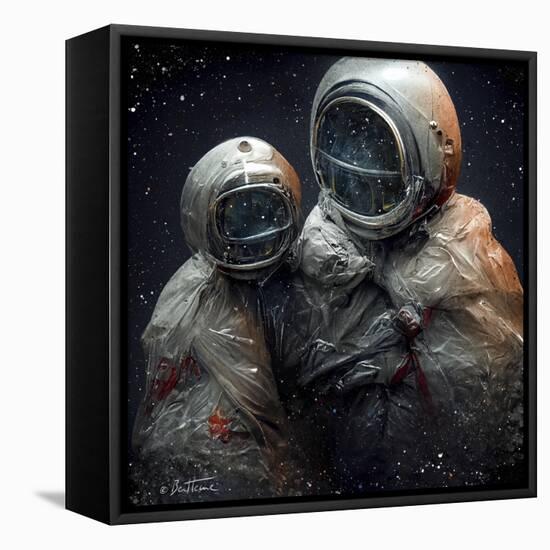 Astro Cruise 16 - Eternal Travellers in Plastic Uniforms-Ben Heine-Framed Premier Image Canvas