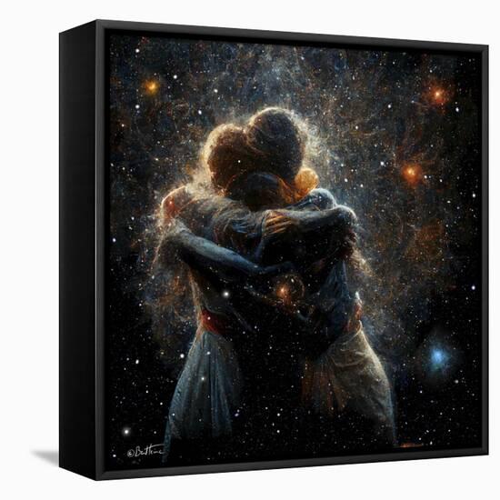Astro Cruise 21 - The Two of Us in the Universe-Ben Heine-Framed Premier Image Canvas