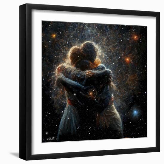 Astro Cruise 21 - The Two of Us in the Universe-Ben Heine-Framed Giclee Print