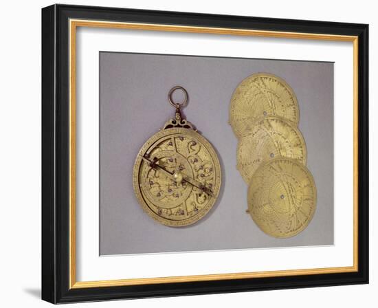 Astrolabe, 1216-Abu Bakr Ibn Jusuf-Framed Giclee Print