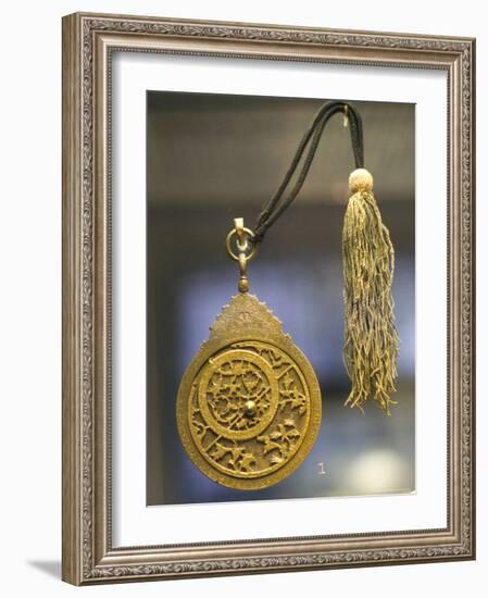 Astrolabe 890/1485-6, Awhad Muhammad Iran, John Addis Gallery, British Museum, London, England-Adam Woolfitt-Framed Photographic Print