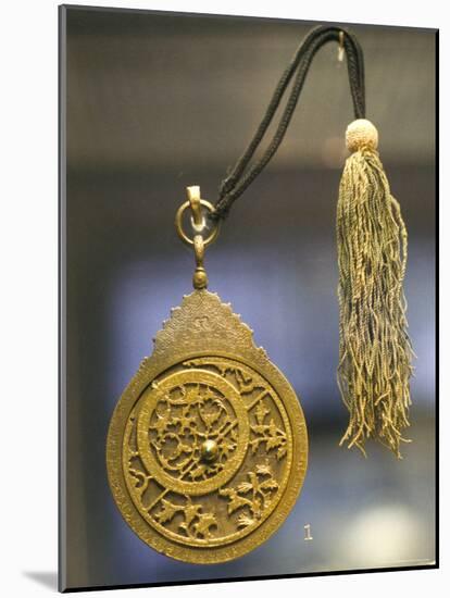 Astrolabe 890/1485-6, Awhad Muhammad Iran, John Addis Gallery, British Museum, London, England-Adam Woolfitt-Mounted Photographic Print
