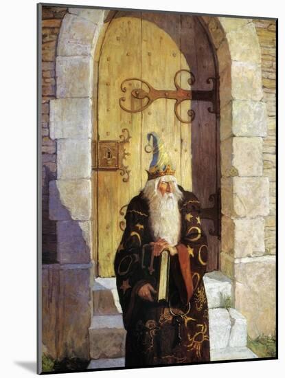 Astrologer, 1916-Newell Convers Wyeth-Mounted Giclee Print