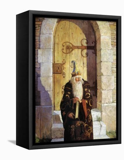 Astrologer, 1916-Newell Convers Wyeth-Framed Premier Image Canvas