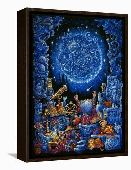 Astrologer 2-Bill Bell-Framed Premier Image Canvas