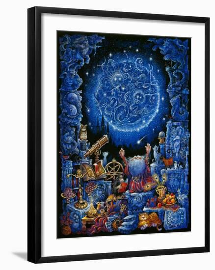 Astrologer 2-Bill Bell-Framed Giclee Print