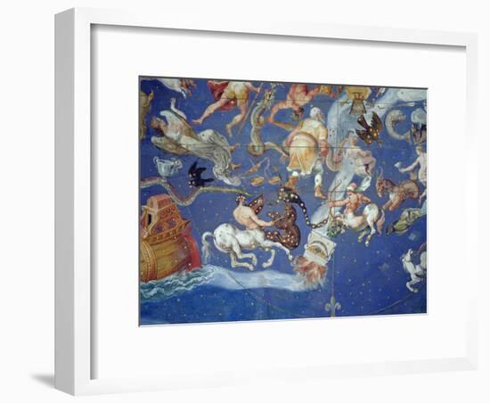 Astrological Ceiling, in the Sala Del Mappamondo-Giovanni De' Vecchi-Framed Giclee Print