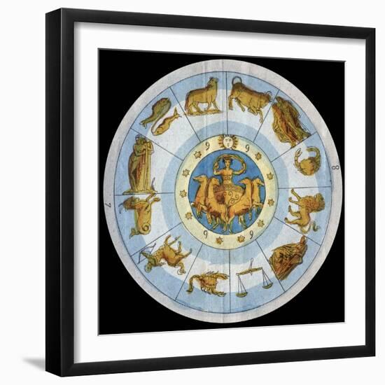 Astrological Sign-Stefano Bianchetti-Framed Giclee Print