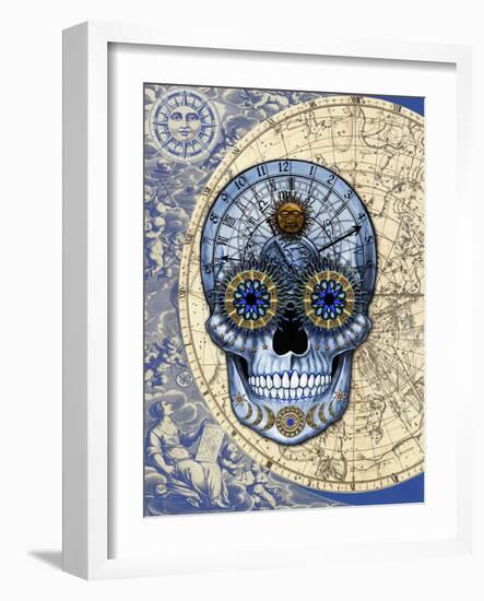 Astrologiskull-Fusion Idol Arts-Framed Giclee Print