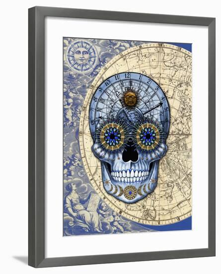 Astrologiskull-Fusion Idol Arts-Framed Giclee Print