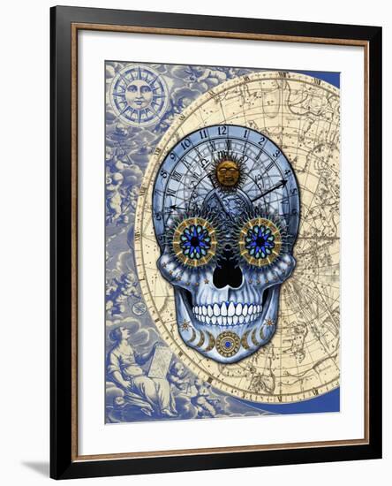 Astrologiskull-Fusion Idol Arts-Framed Giclee Print