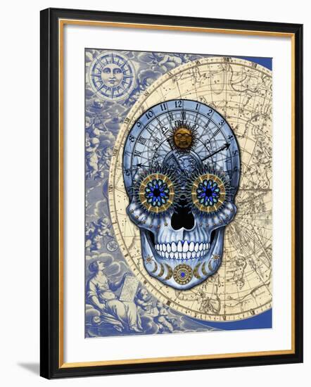 Astrologiskull-Fusion Idol Arts-Framed Giclee Print