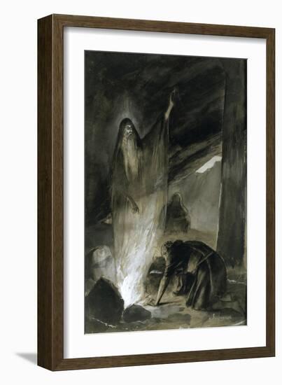 Astrologue, Late 19th/Early 20th Century-Georges Antoine Rochegrosse-Framed Giclee Print