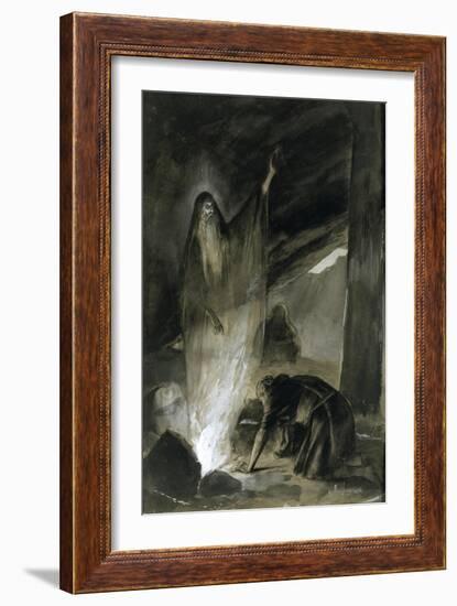 Astrologue, Late 19th/Early 20th Century-Georges Antoine Rochegrosse-Framed Giclee Print