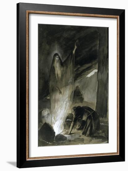 Astrologue, Late 19th/Early 20th Century-Georges Antoine Rochegrosse-Framed Giclee Print