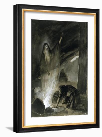 Astrologue, Late 19th/Early 20th Century-Georges Antoine Rochegrosse-Framed Giclee Print