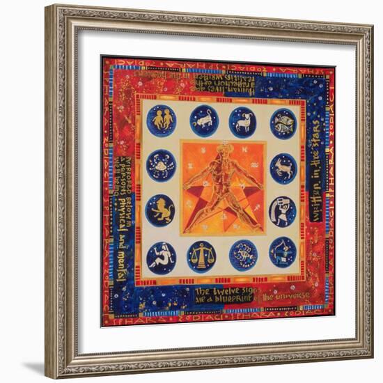 Astrology, 1999-Sabira Manek-Framed Giclee Print