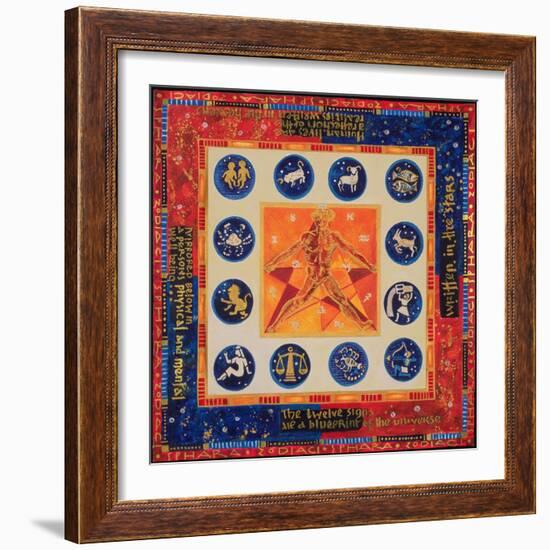 Astrology, 1999-Sabira Manek-Framed Giclee Print