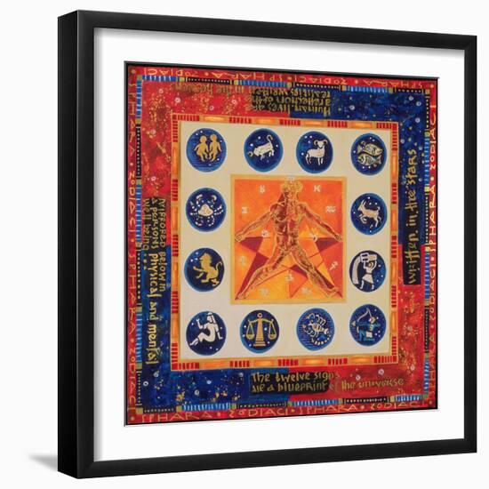 Astrology, 1999-Sabira Manek-Framed Giclee Print