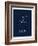 Astrology Chart Aquarius-null-Framed Premium Giclee Print