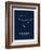 Astrology Chart Capricorn-null-Framed Premium Giclee Print