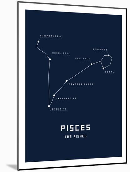 Astrology Chart Pieces-null-Mounted Art Print