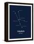 Astrology Chart Taurus-null-Framed Stretched Canvas