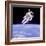 Astronaut Bruce Mccandless in Floating Weightless 320 Feet from the Space Shuttle Challenger-null-Framed Photo