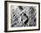 Astronaut Buzz Aldrin's Footprint in Lunar Soil During Apollo 11 Lunar Mission-null-Framed Photographic Print