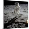 Astronaut Edwin 'Buzz' Aldrin Standing on the Moon after the Apollo 11 Landing, 20 July 1969-null-Mounted Photographic Print