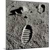 Astronaut Footprints on the Moon-Detlev Van Ravenswaay-Mounted Photographic Print