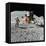 Astronaut James Irwin (1930-199) Gives a Salute on the Moon, 1971-null-Framed Premier Image Canvas