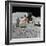 Astronaut James Irwin (1930-199) Gives a Salute on the Moon, 1971-null-Framed Photographic Print