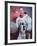 Astronaut James Lovell in Apollo Spacesuit-null-Framed Premium Photographic Print