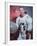 Astronaut James Lovell in Apollo Spacesuit-null-Framed Premium Photographic Print