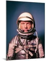 Astronaut John Glenn in a Mercury Program Pressure Suit and Helmet-Ralph Morse-Mounted Premium Photographic Print