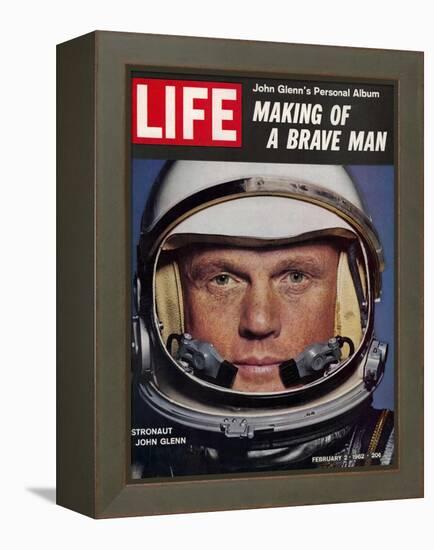 Astronaut John Glenn, Making of a Brave Man, February 2, 1962-Ralph Morse-Framed Premier Image Canvas