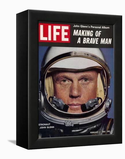 Astronaut John Glenn, Making of a Brave Man, February 2, 1962-Ralph Morse-Framed Premier Image Canvas