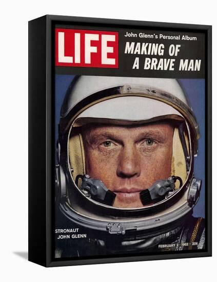 Astronaut John Glenn, Making of a Brave Man, February 2, 1962-Ralph Morse-Framed Premier Image Canvas